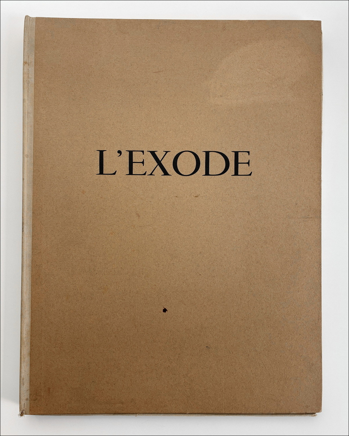 Abel Renault – L’Exode mai-juin 1940, portfolio gravures