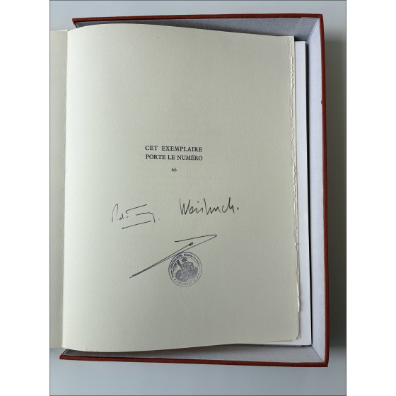 Claude Weisbuch – Éloge de la folie, livre illustré 1967