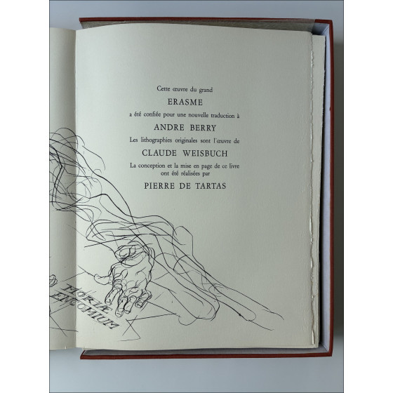 Claude Weisbuch - Elope of Wahnsinn, illustriertes Buch 1967
