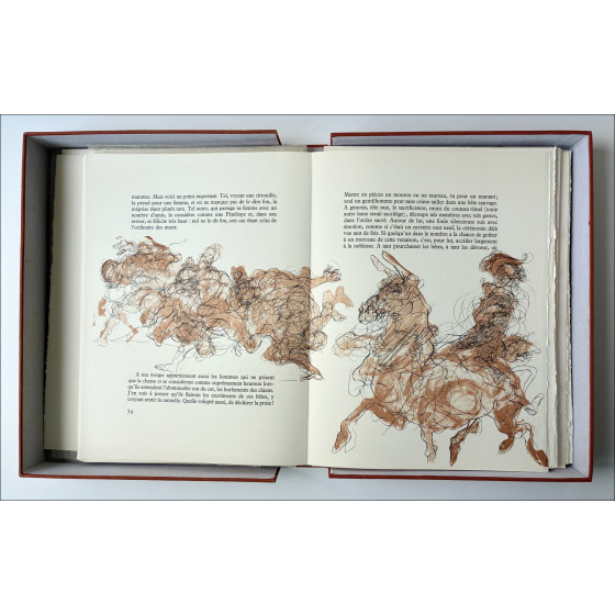 Claude Weisbuch – Eloge de la folie, libro ilustrado 1967