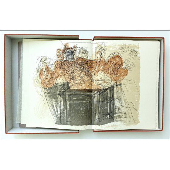 Claude Weisbuch – Eloge de la folie, libro ilustrado 1967
