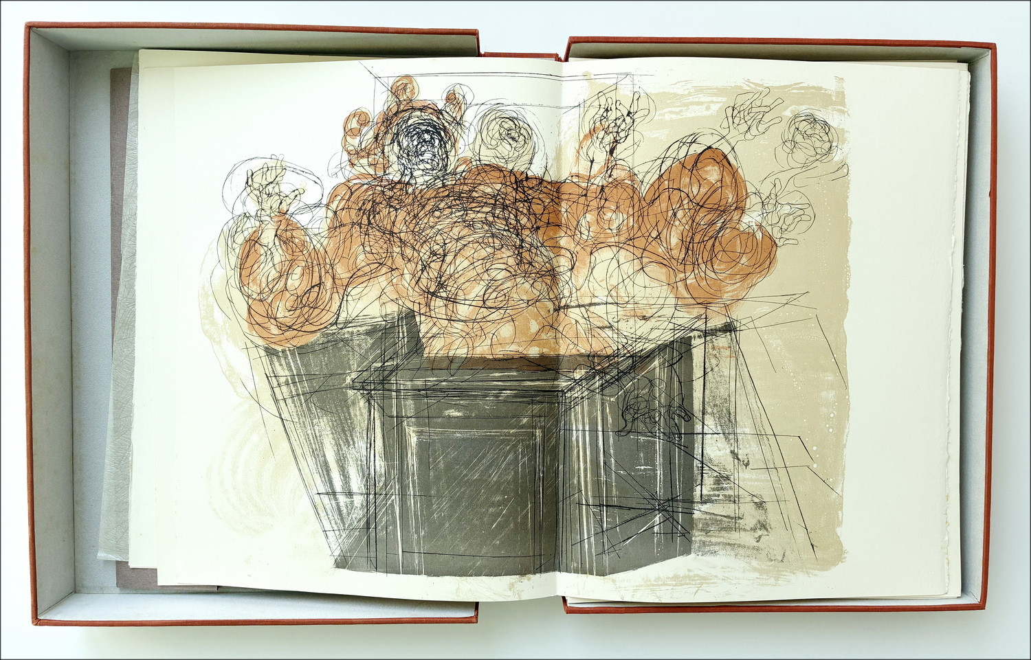 Claude Weisbuch – Eloge de la folie, libro ilustrado 1967