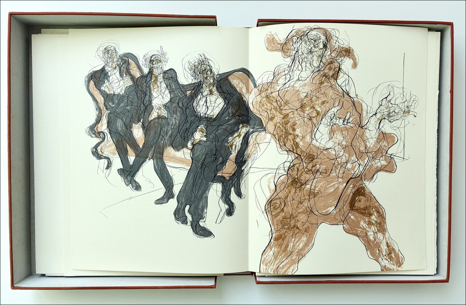 Claude Weisbuch – Éloge de la folie, livre illustré 1967