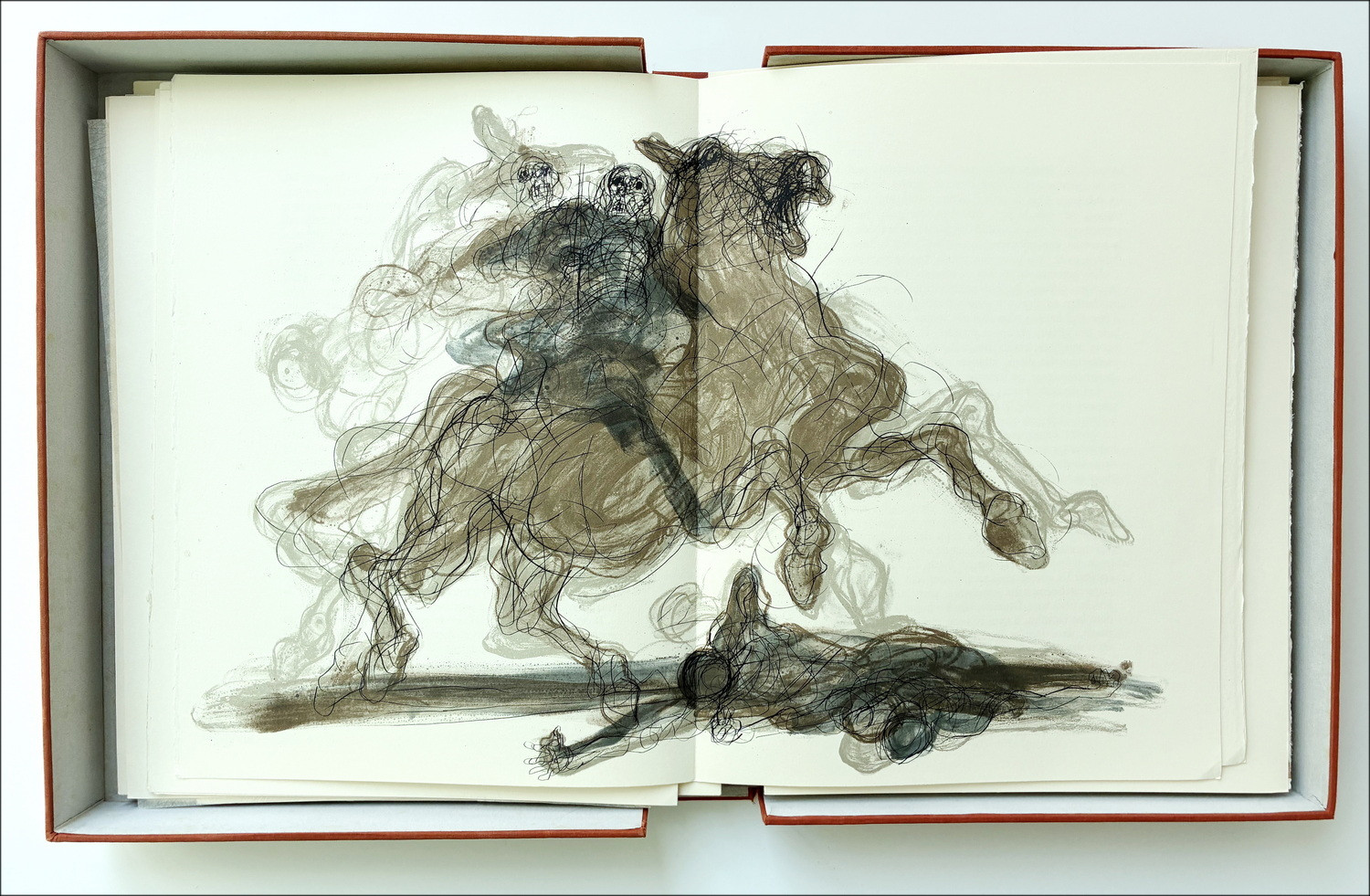 Claude Weisbuch – Eloge de la folie, libro ilustrado 1967