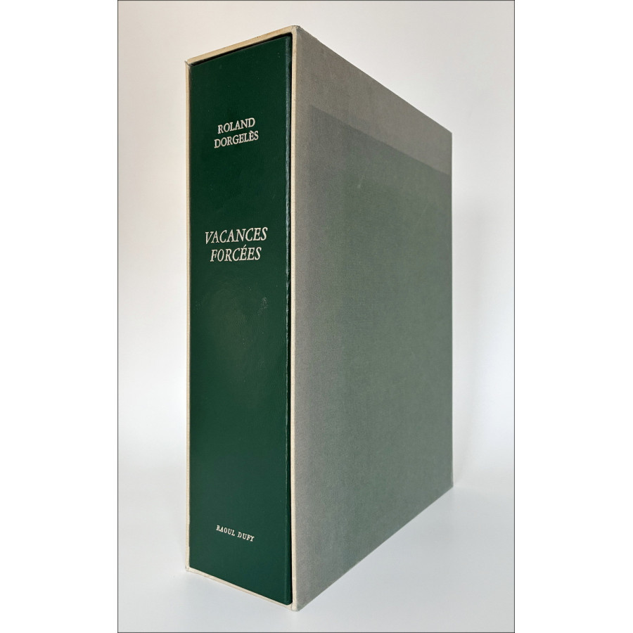 Raoul Dufy – Vacances forcées, livre illustré 1956