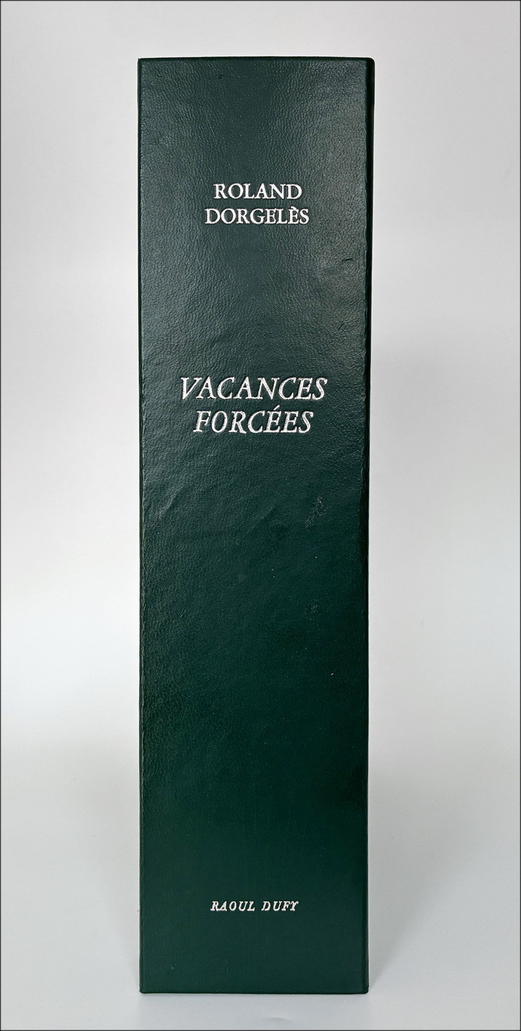 Raoul Dufy – Vacances forcées, livre illustré 1956