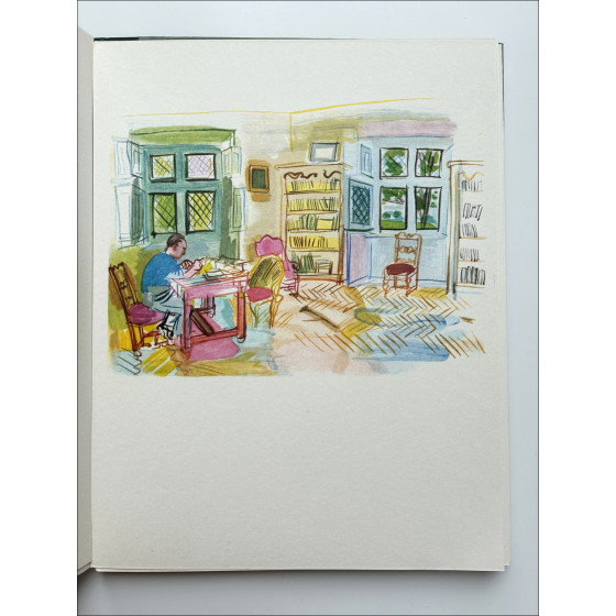 Raoul Dufy – Vacances forcées, livre illustré 1956