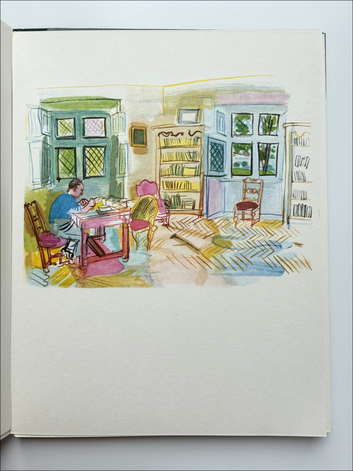 Raoul Dufy – Vacaciones forzadas, libro ilustrado 1956