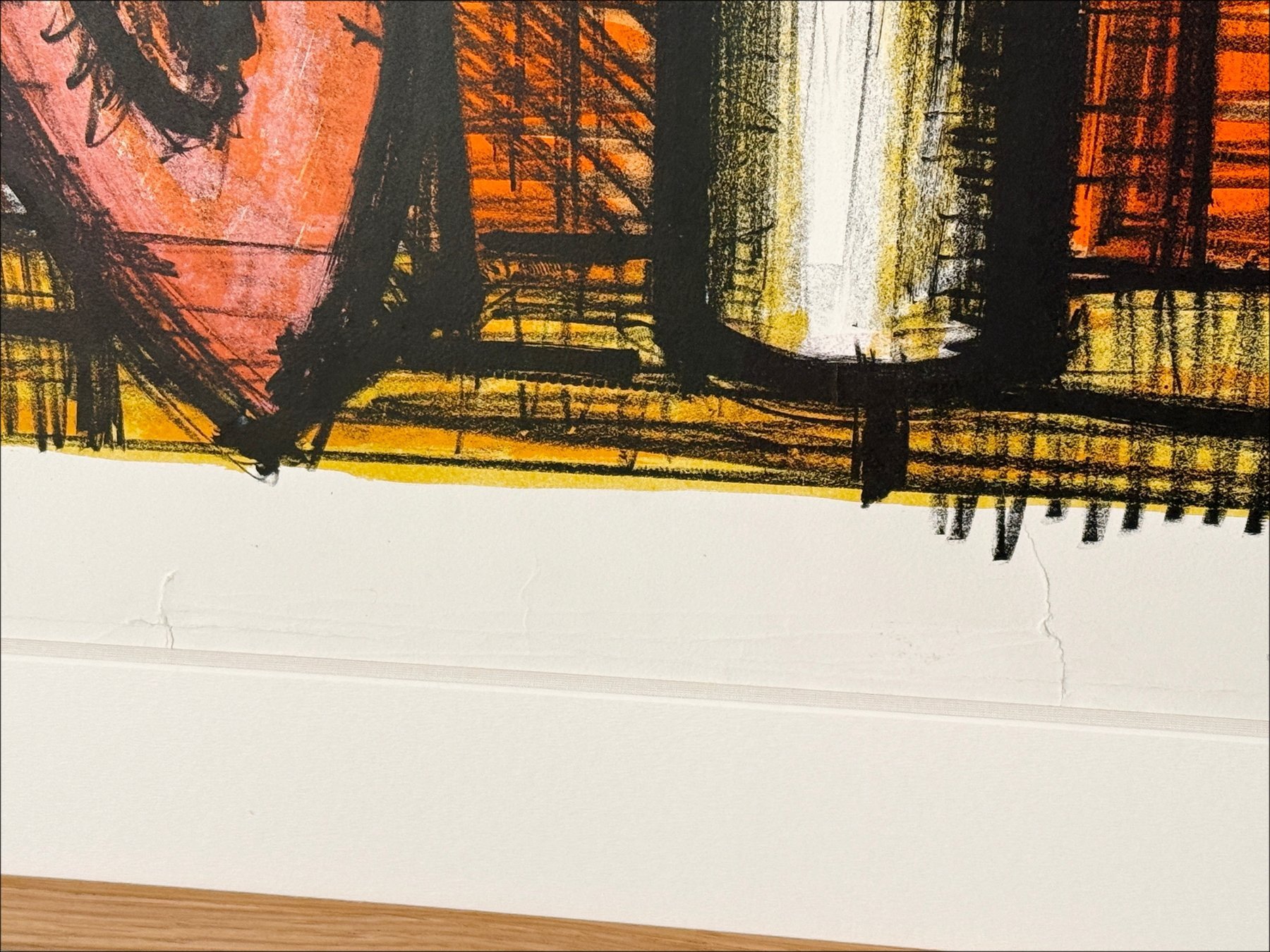 Bernard Buffet – Lithographie Tournesols et melon, 1955