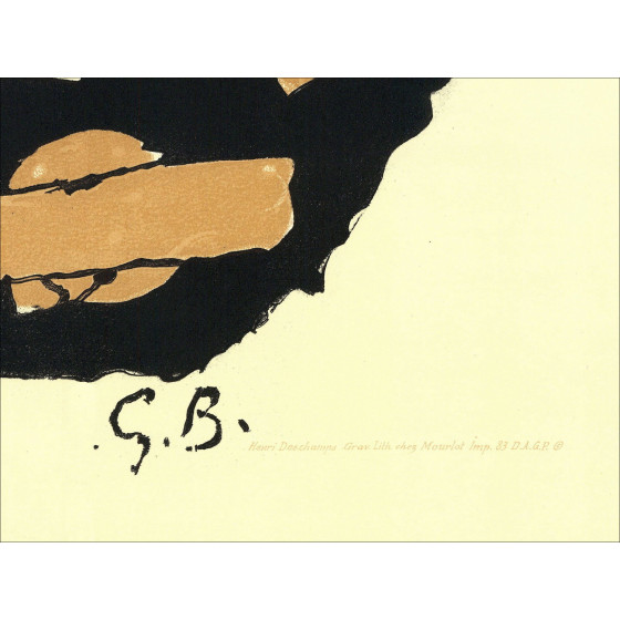 Georges Braque – Exposición litográfica Céret, 1983