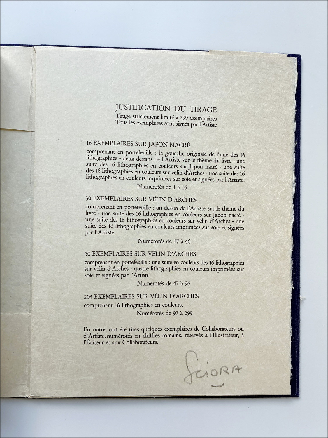 Daniel Sciaria - Symphony pastorale, libro illustrato nel 1974