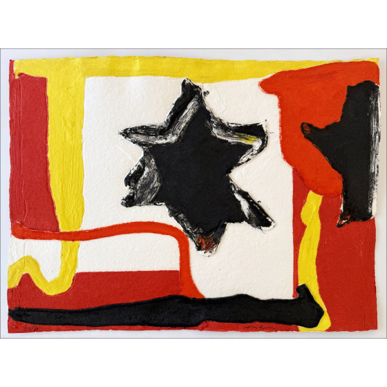 SOULIÉ Tony - Aquagravura originale "Circus I" 54x74cm