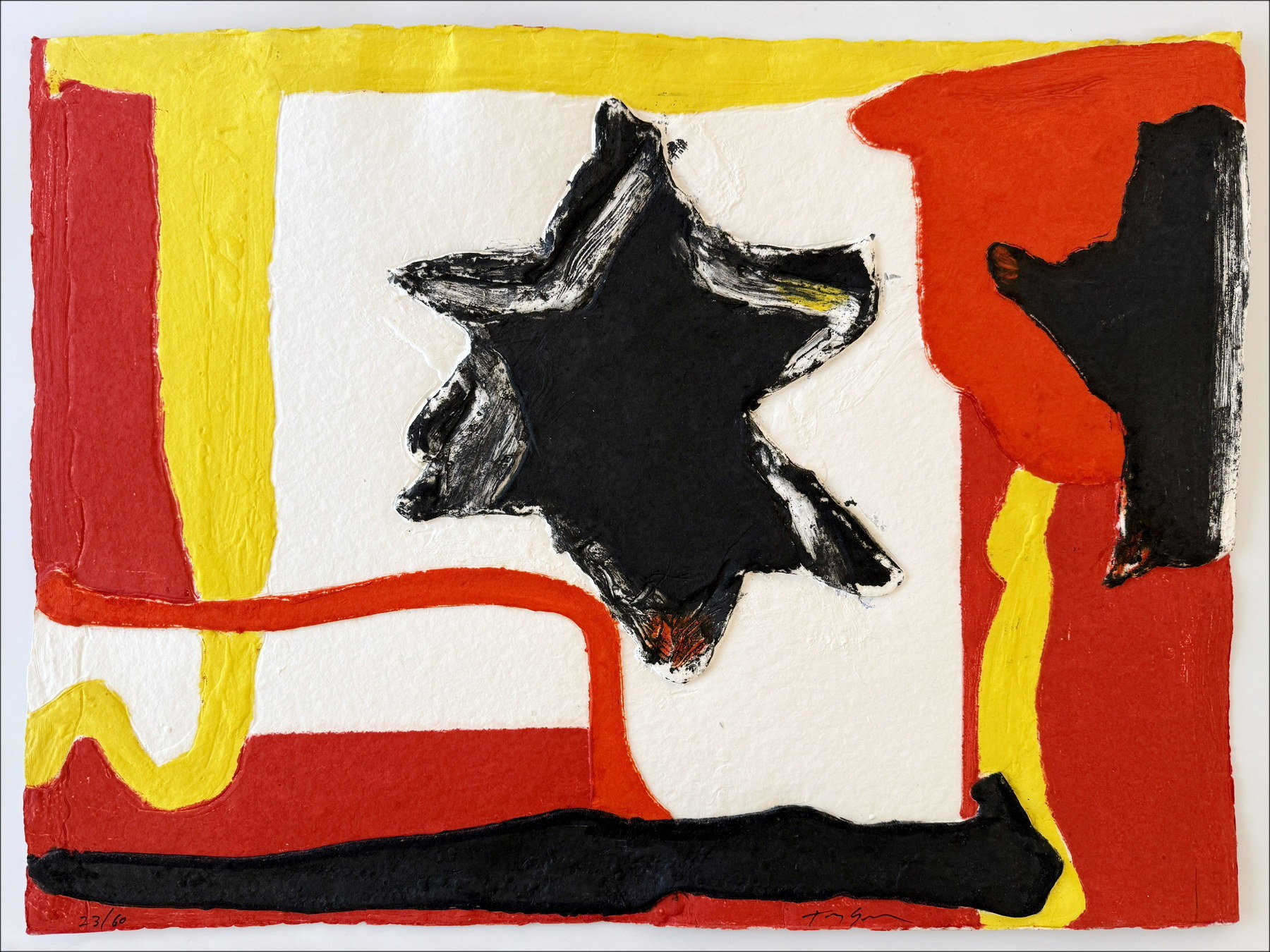 SOULIÉ Tony - Aquagravura originale "Circus I" 54x74cm