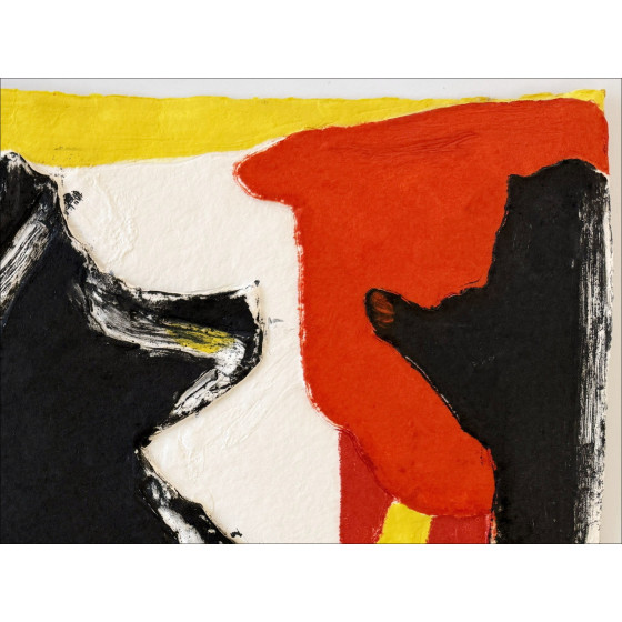 SOULIÉ Tony - Aquagravure originale "Circus I" 54x74cm
