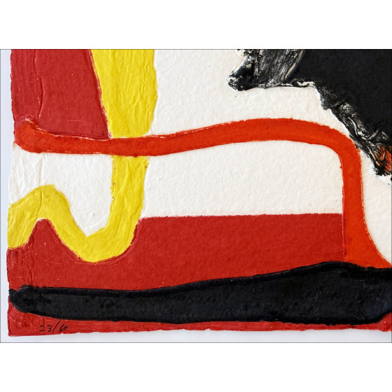 SOULIÉ Tony - Aquagravure originale "Circus I" 54x74cm