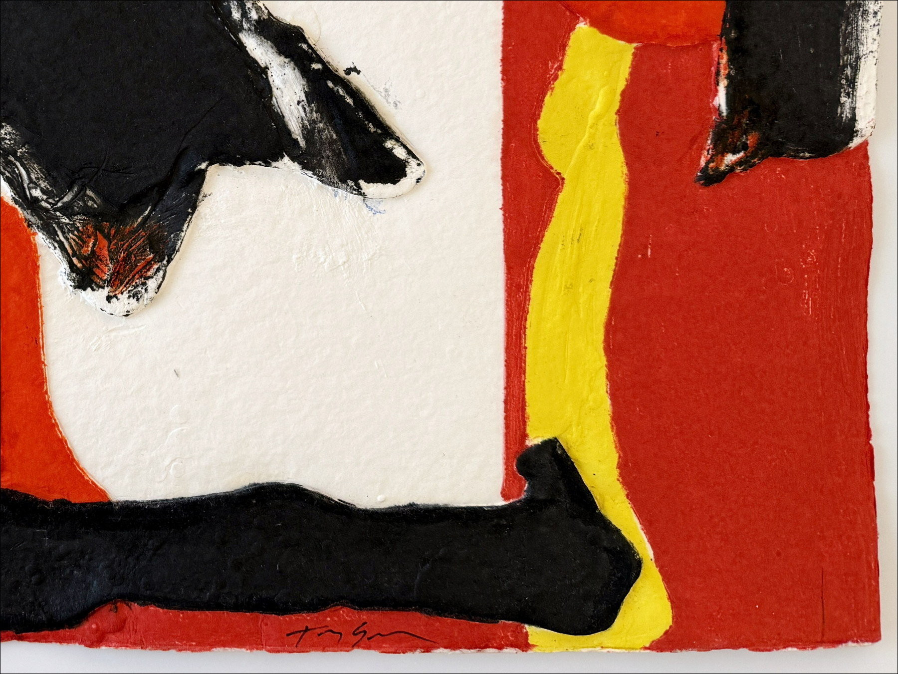 SOULIÉ Tony - Aquagravure originale "Circus I" 54x74cm