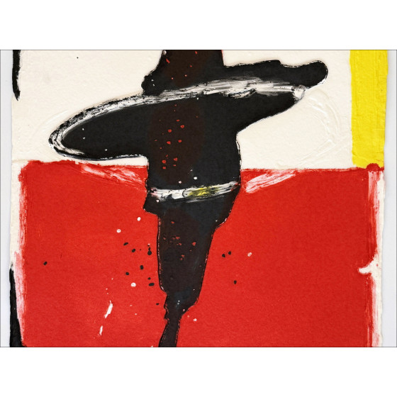 SOULIÉ Tony - Original Aquaggravure "CIRCUS II" 74x54cm