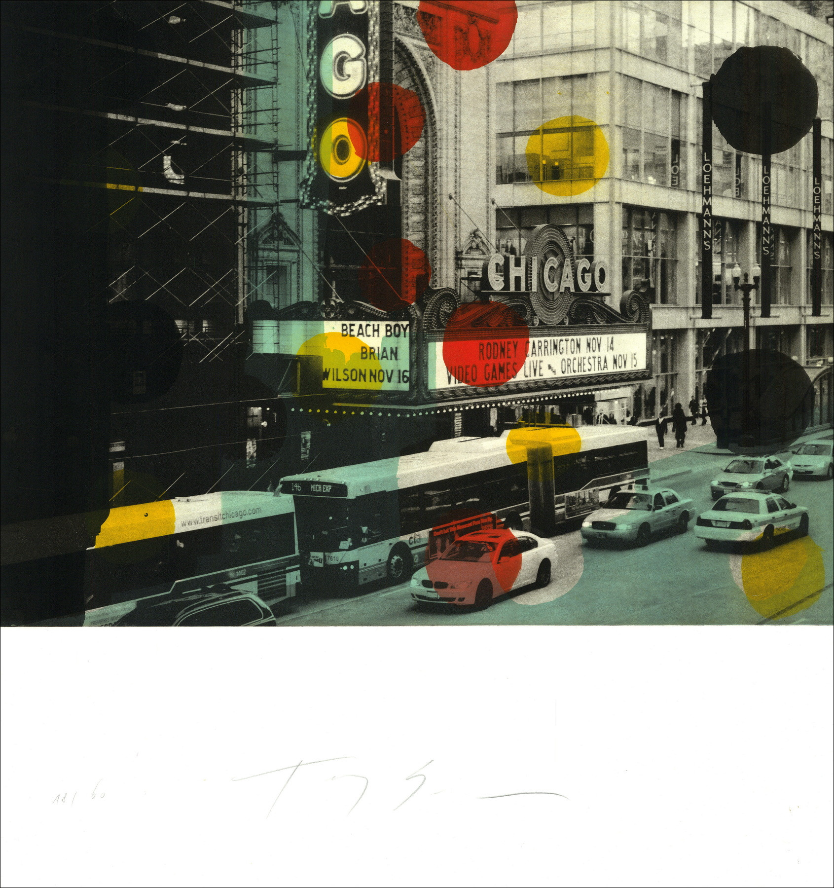 Tony Soulé – Chicago engraving, limited edition
