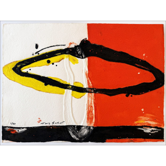 SOULIÉ Tony - Aquagravure original "Circus III" 54x74cm