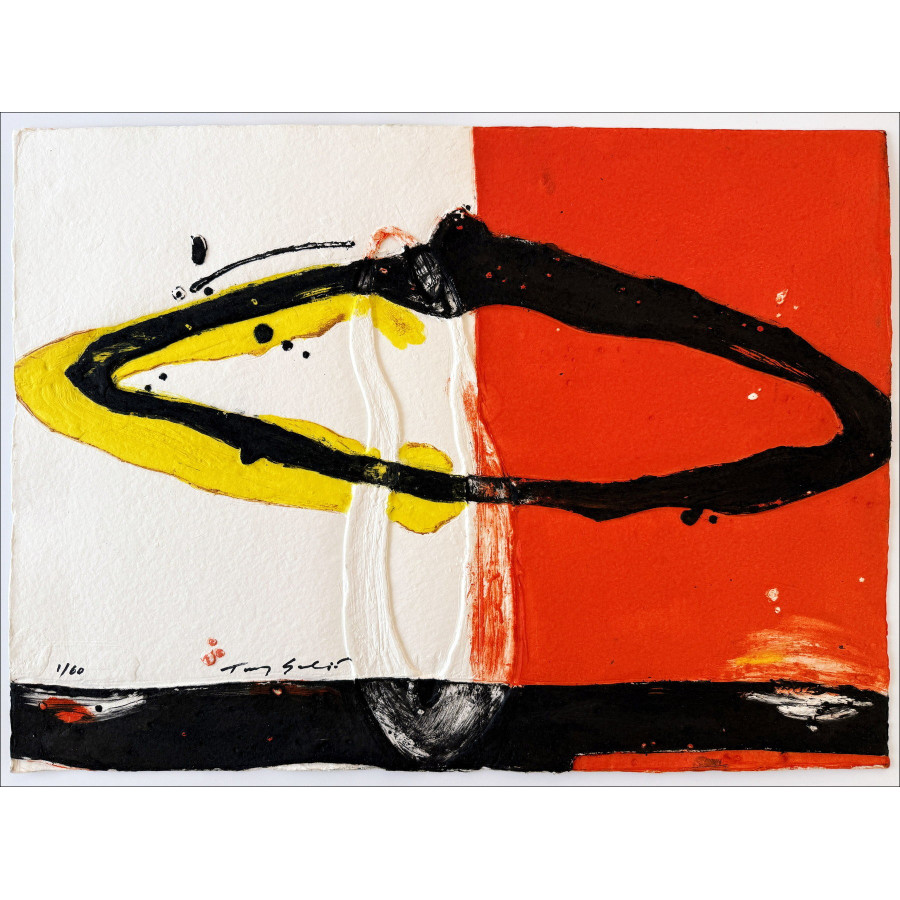 SOULIÉ Tony - Original Aquaggravure "Circus III" 54x74cm