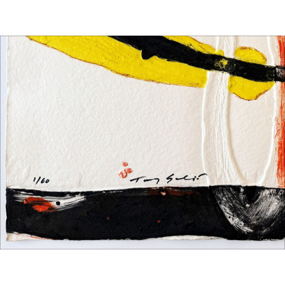 SOULIÉ Tony - Original Aquaggravure "Circus III" 54x74cm