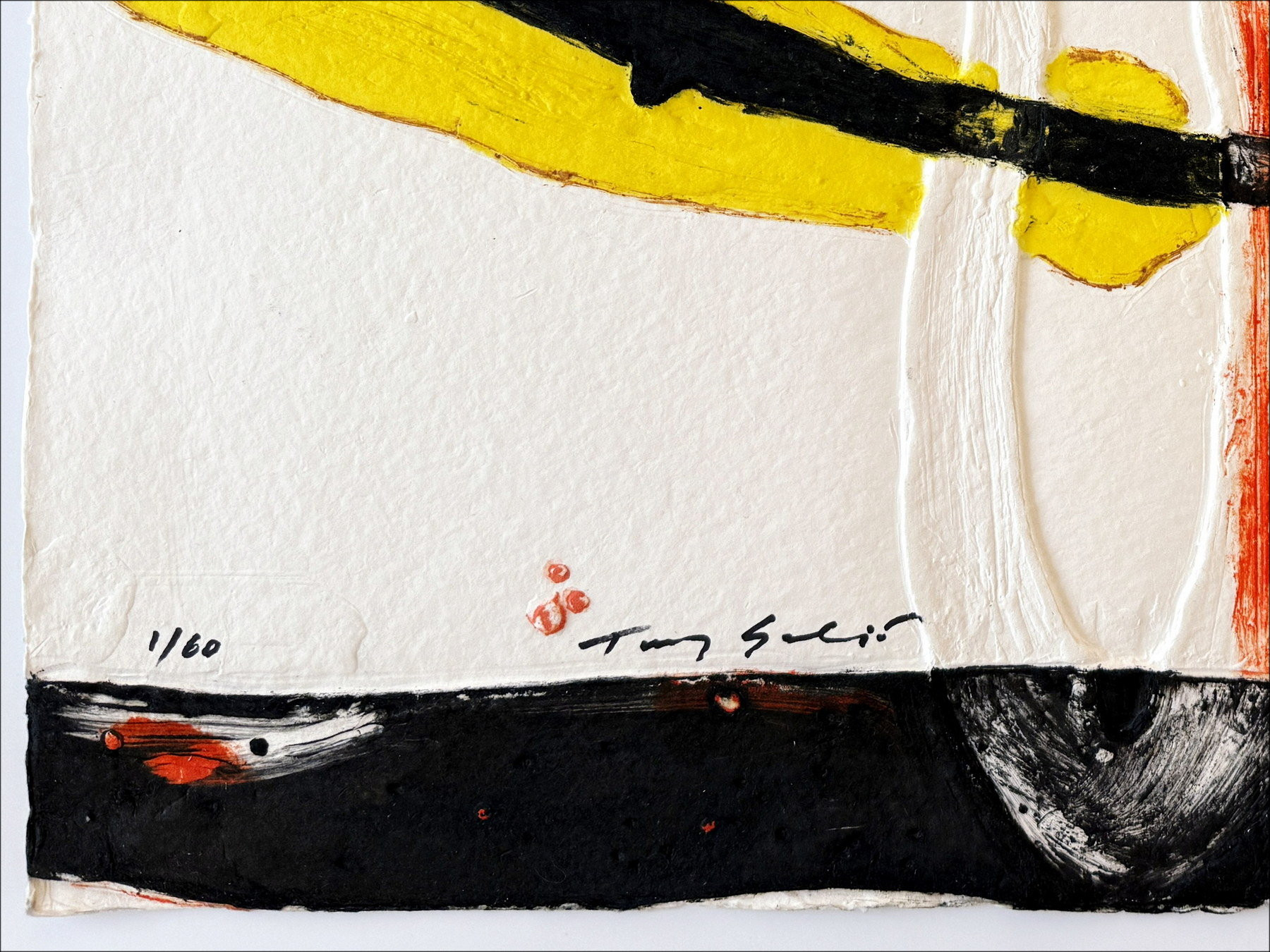 SOULIÉ Tony - Original Aquagravure "Circus III" 54x74cm