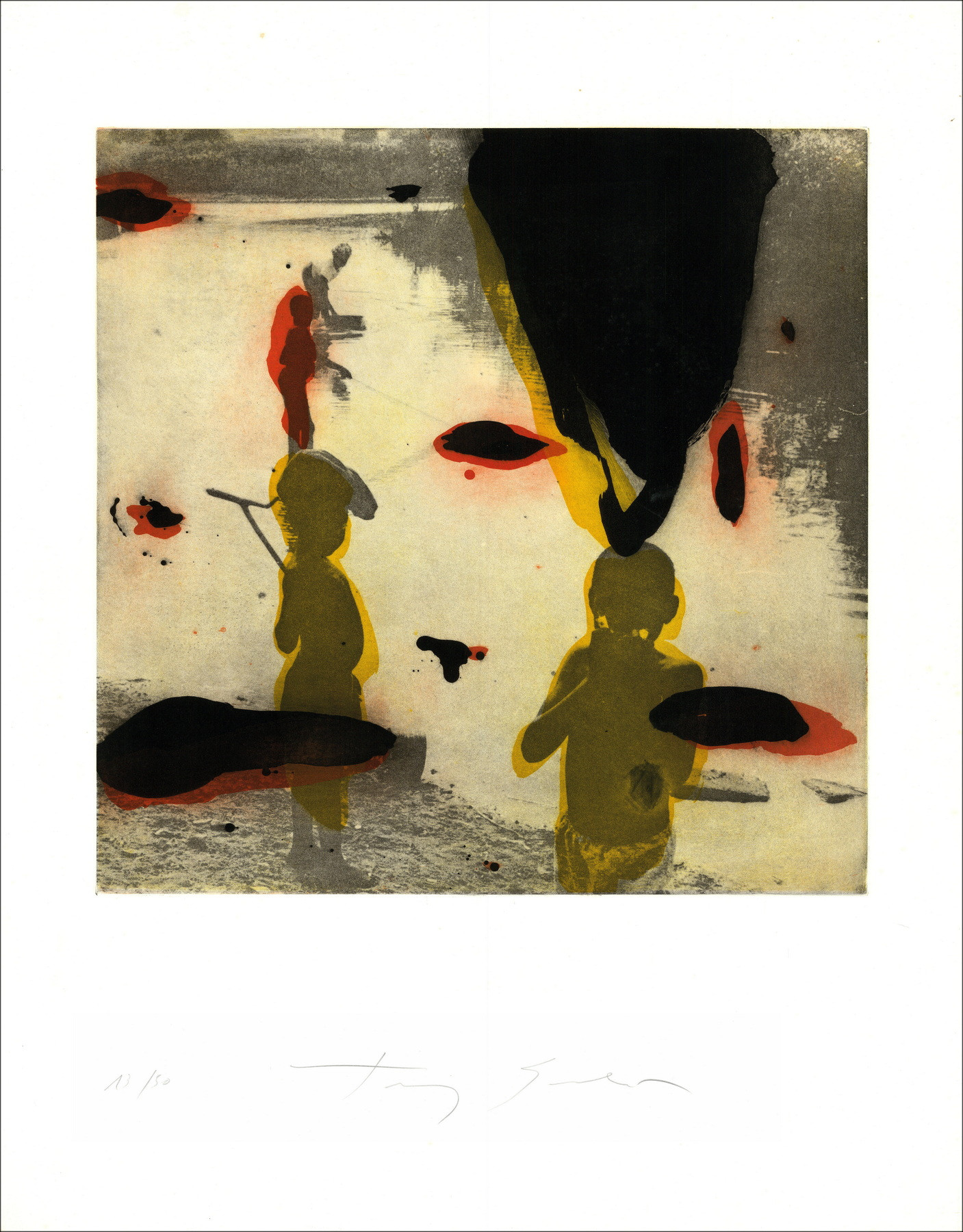 Tony Soulié – Gravure Fishermen, edición limitada
