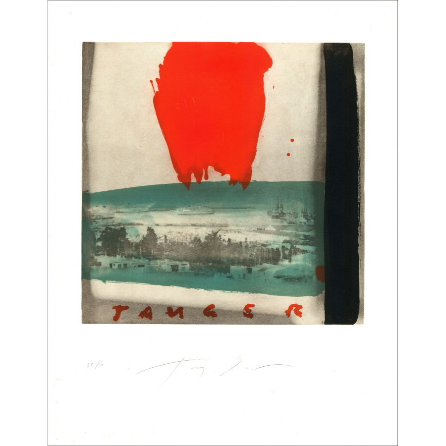 Tony Soulé – Tangier engraving, limited edition
