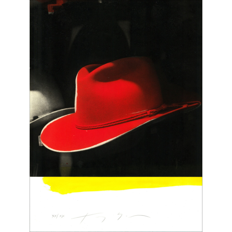 Tony Soulié – Gravure Stetson rouge, édition limitée