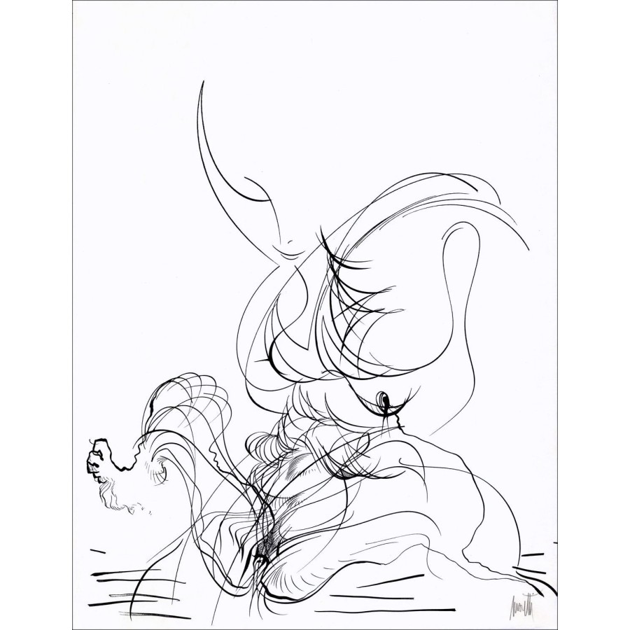 Kauf Original Lithographie Saint Denis Street 04 Raymond Moretti