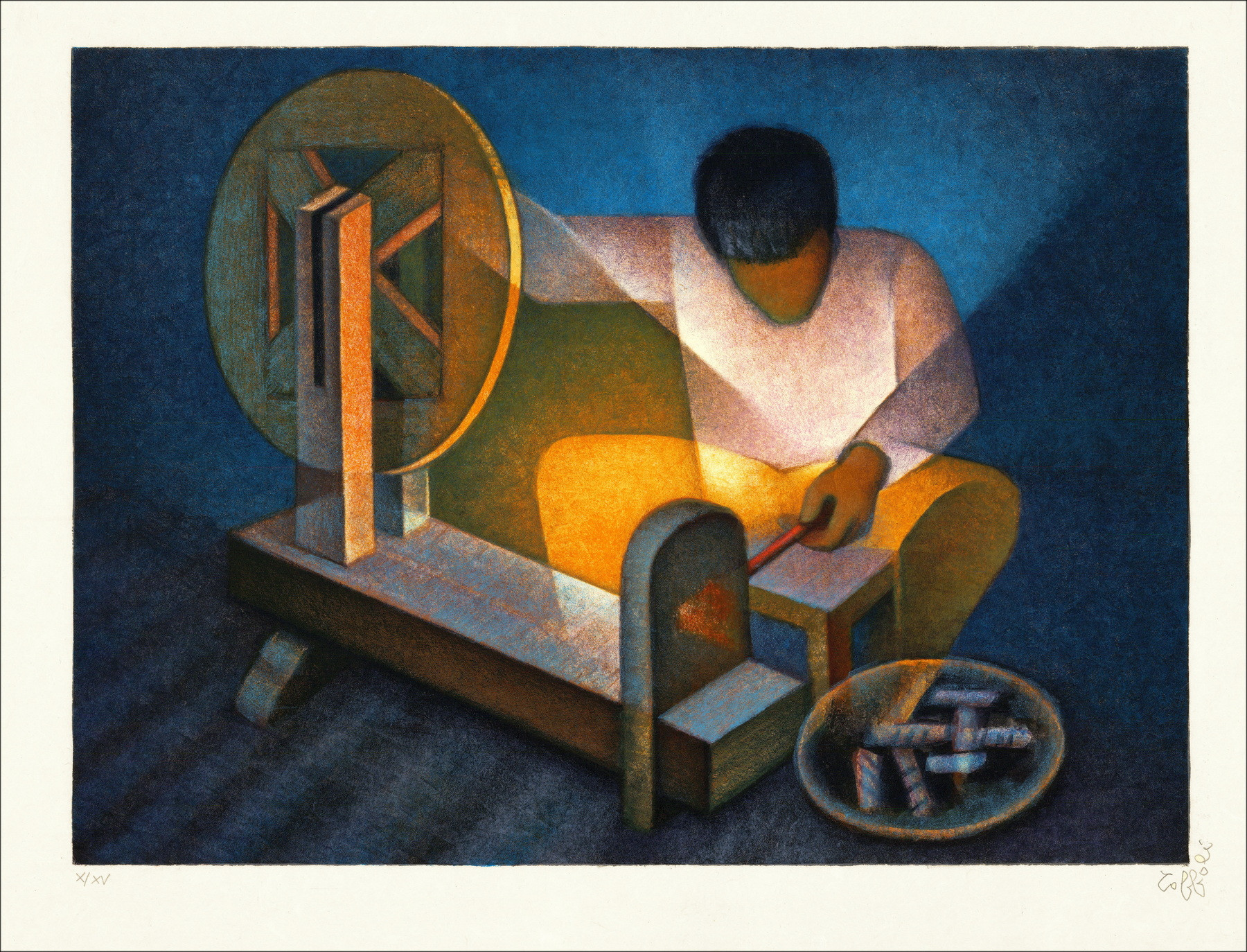 Louis Toffoli File Lithfra_Latn De Spinner, circa 1986