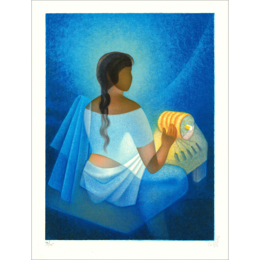 Louis Toffoli – Lithographie Le Fuseau, circa 1986