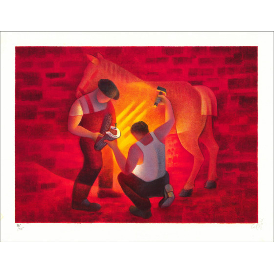 Louis Toffoli - Litografía Le Marshal-Ferrant, 1986