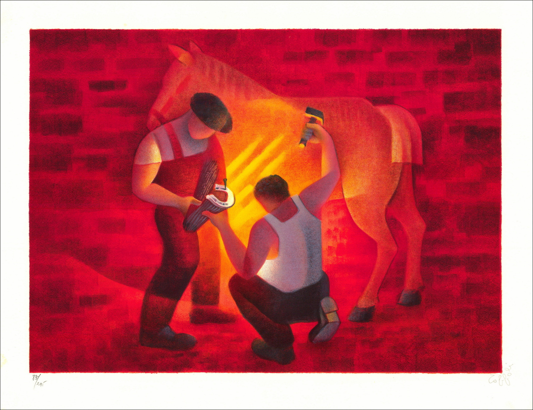 Louis Toffoliith Lithfra_Latn Le Maréchal-Ferrant, 1986