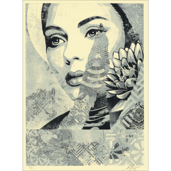 SHEPARD FAIREY (OBEY) - Incarnation (Silver) (2023)