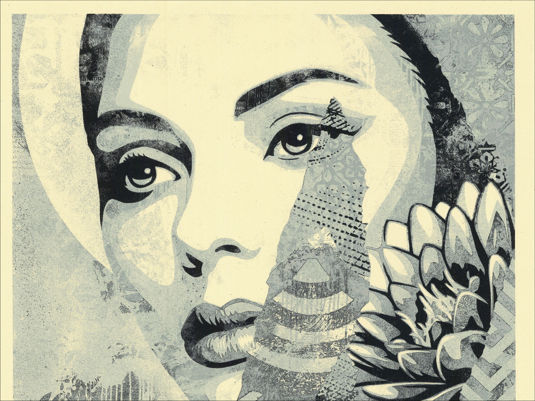 Shepard Fairey – Incarnation (Silver) (2023)