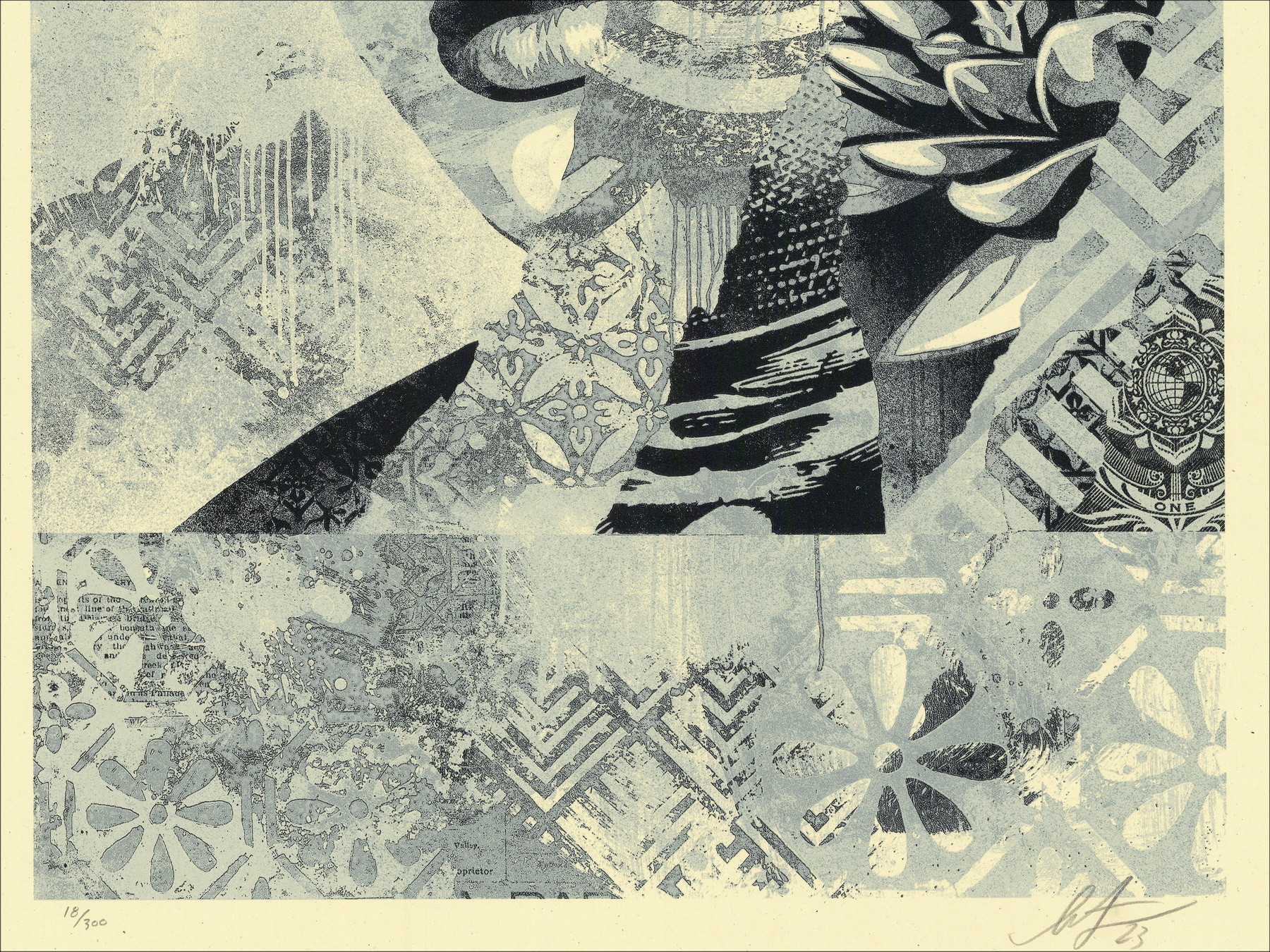 SHEPARD FAIREY (OBEY) - Incarnation (Silver) (2023)