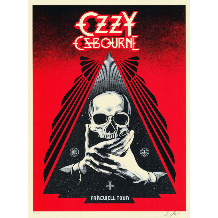 Shepard Fee (Gehorsam) - Ozzy Farewell Tour Red, 2019