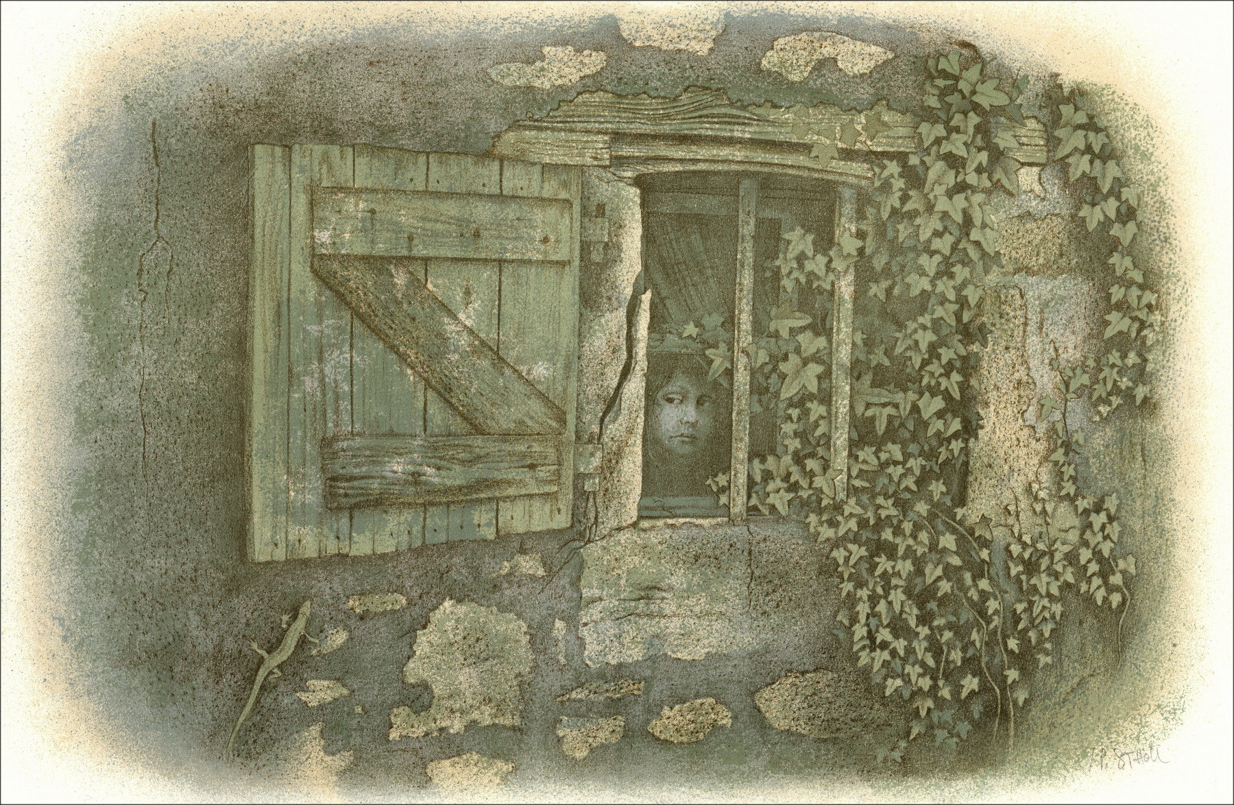 Jean-Pierre Stholl – La Vouivre, portfolio illustré 1978