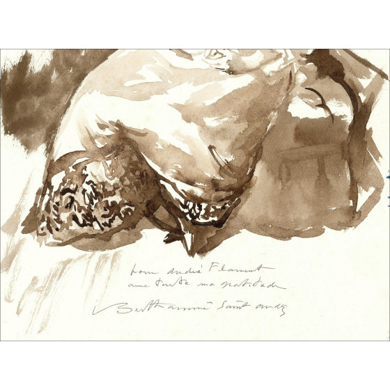 Louis Berthommé-Saint-André – Dibujo de la maternidad