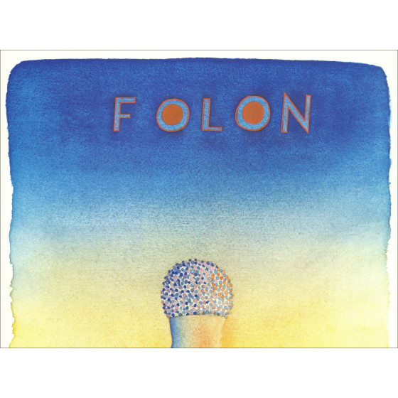Jean-Michel Folon – Poster Exhibition Kriwin, 1979