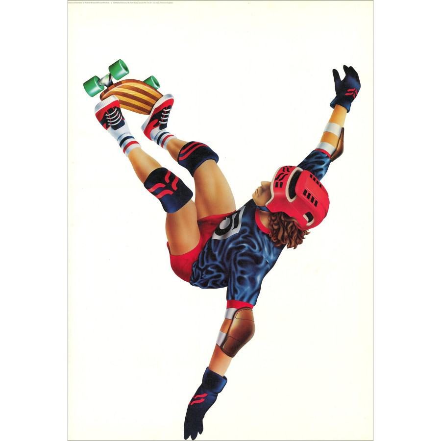 Reid & Whitford - Skateboard Champion Poster, 1978
