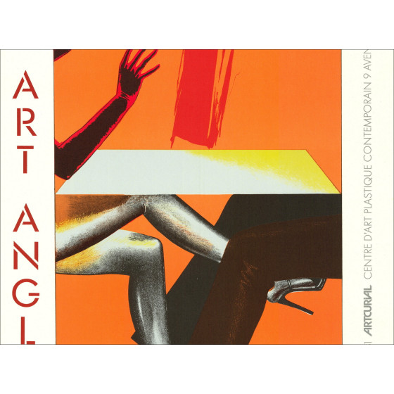 Allen Jones - Poster Exhibition Pop Art English