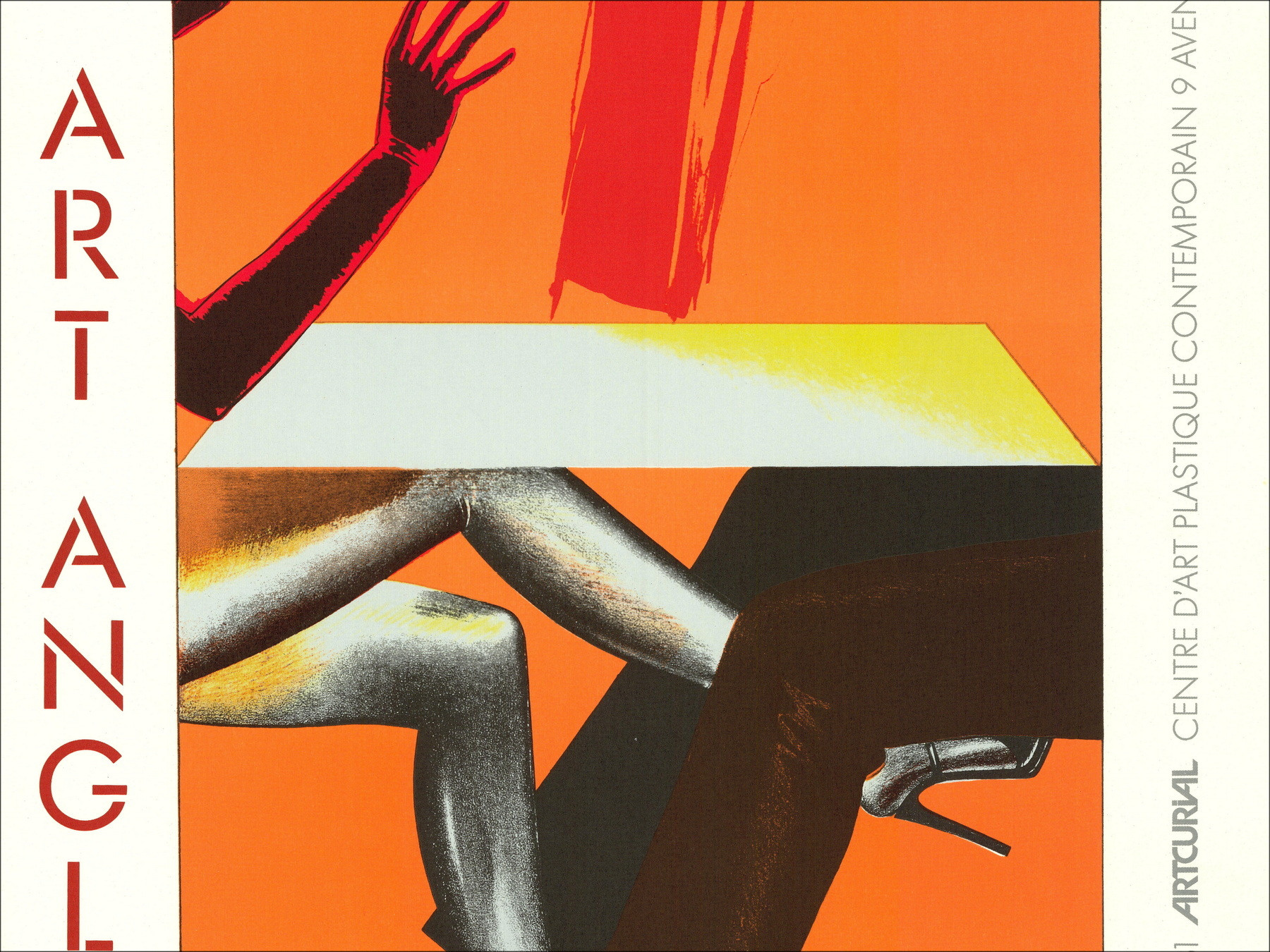 Allen Jones – Affiche Exposition Pop Art Anglais