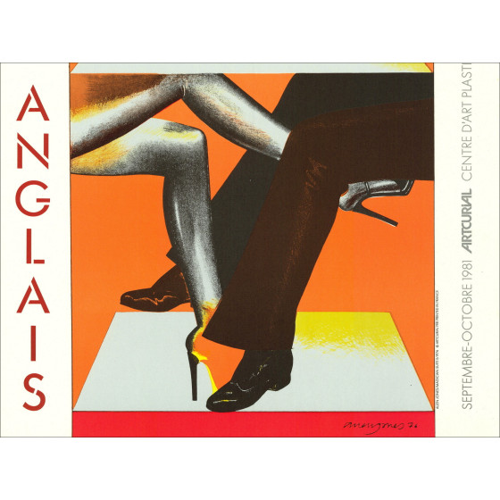 Allen Jones - Poster Exhibition Pop Art English