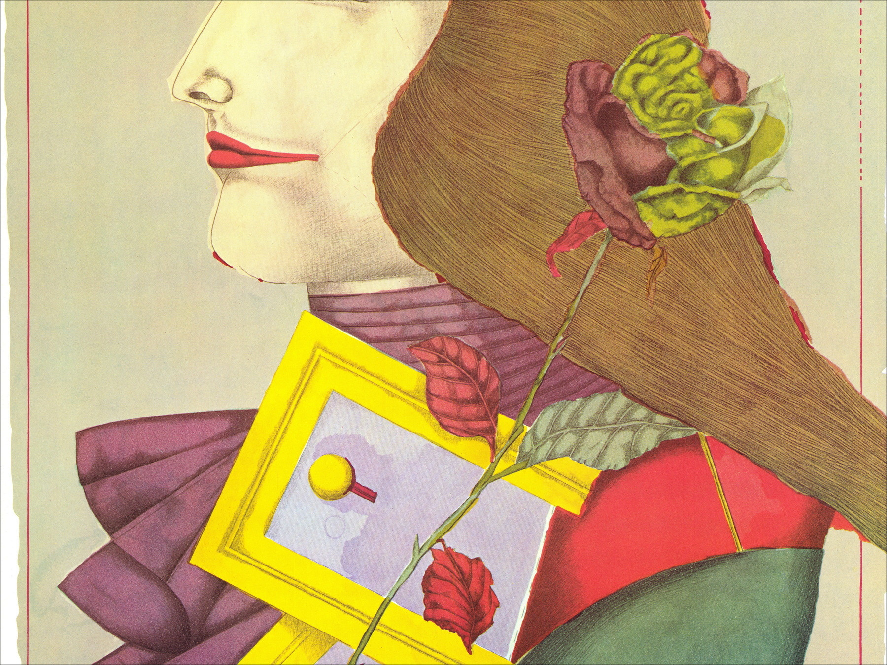 Richard Lindner – Affiche Der Rosenkavalier, Met Opera