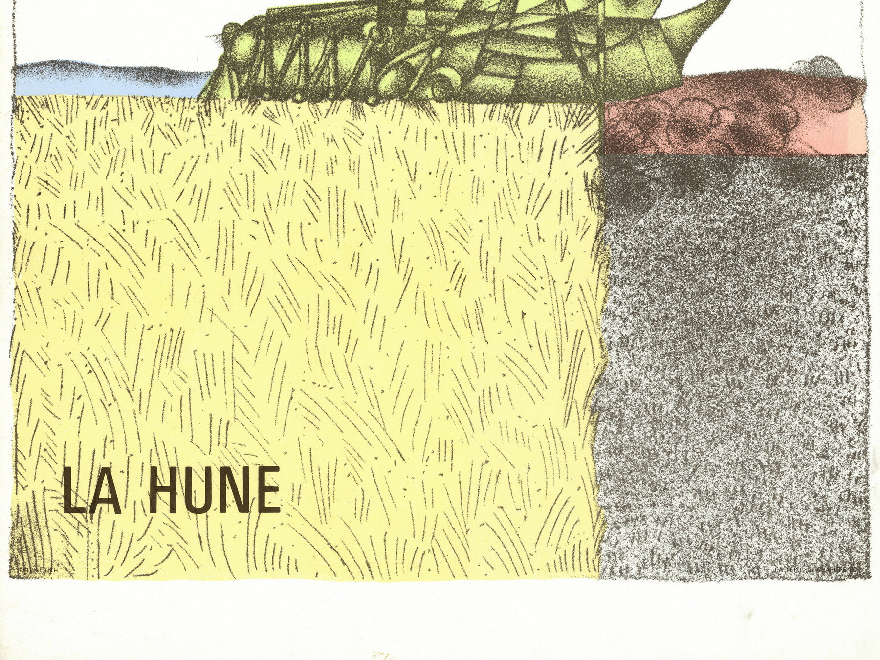 François-Xavier Lalanne – Poster Exhibition La Hune 1978