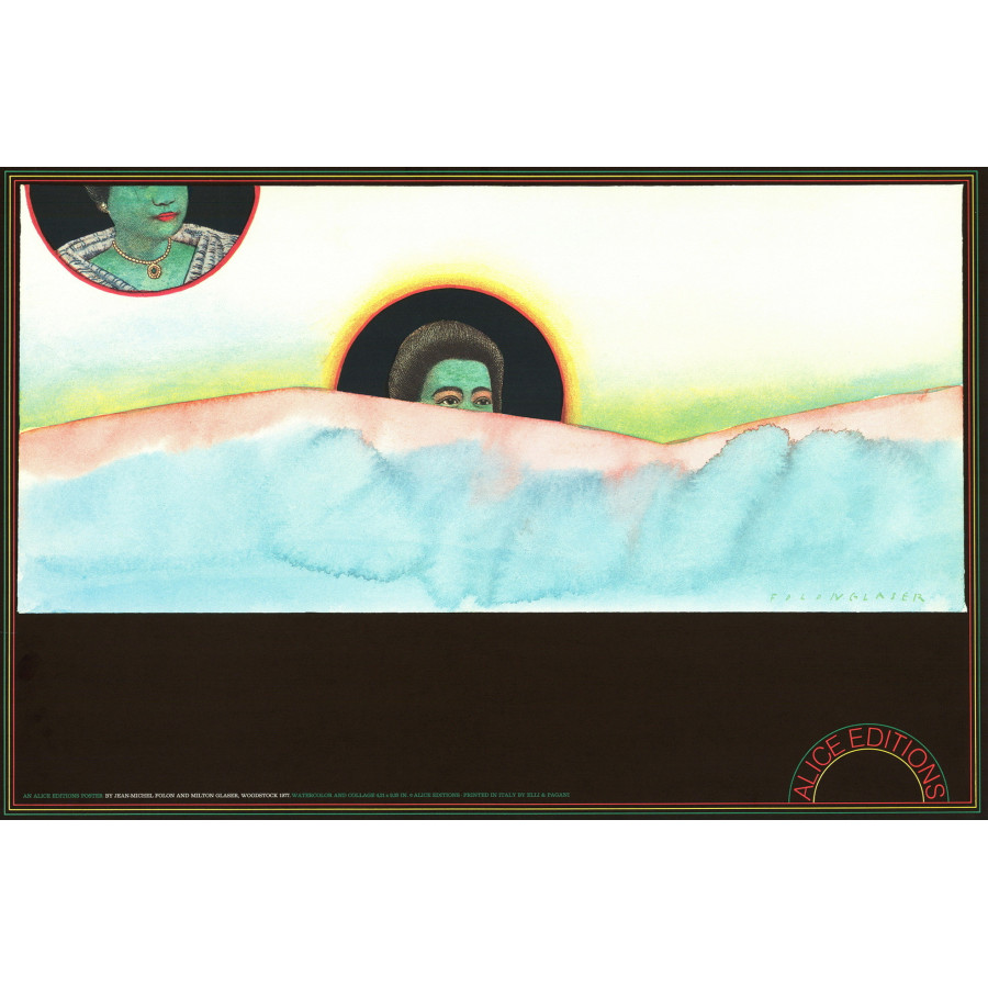 Folgoon & Glaser - Woodstock Exhibition Poster, 1977