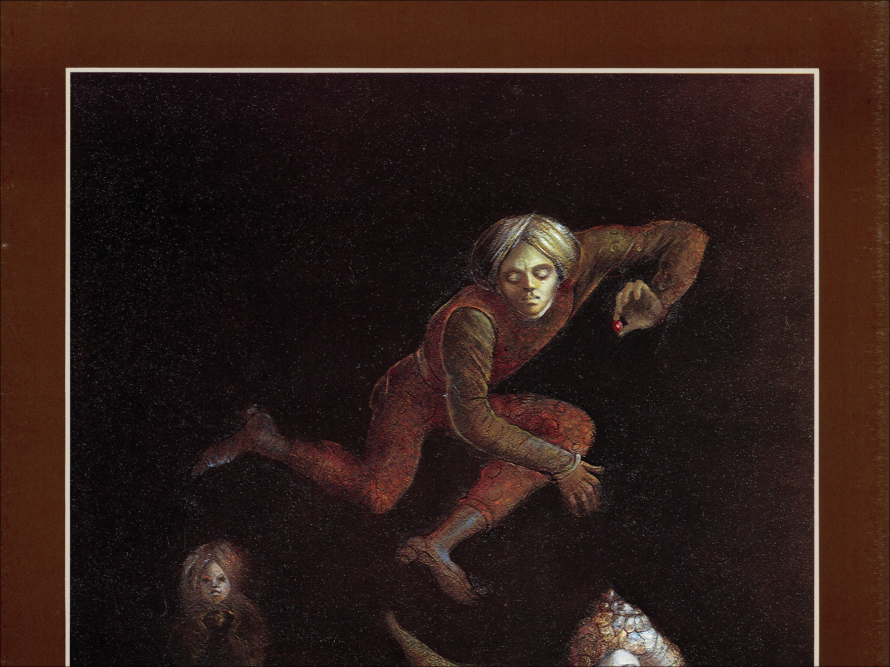Leonor ha finito - Poster per mostre di Proscenium, Parigi 1982