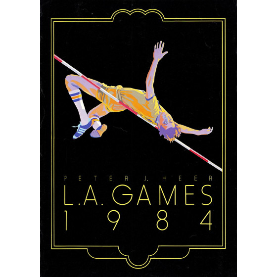 Peter J. Heer – Poster L.A. Juegos, 1984